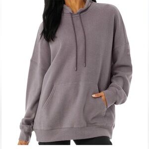 ALO Yoga fleece tranquil pullover size small